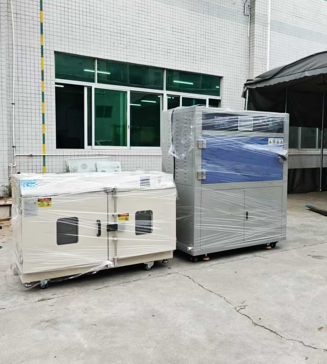 紫外老化箱、高溫試驗箱，送貨深圳客戶公司